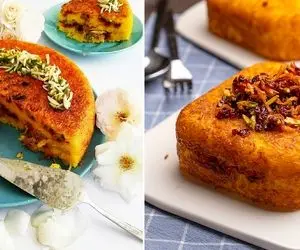 طرز تهیه ته چین هویج پلو / با ترکیب دو تا غذای خوشمزه بهترین مزه ممکن رو تجربه کن