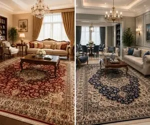 دکوراسیون هایی که برای فرش کلاسیک مناسب اند؛ از ایجاد فضای مدرن تا لوکس و تجملاتی