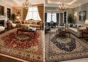 دکوراسیون هایی که برای فرش کلاسیک مناسب اند؛ از ایجاد فضای مدرن تا لوکس و تجملاتی