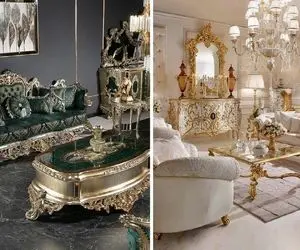 انواع مدل های مبلمان استیل و سلطنتی / قیمت استثنایی تا صد میلیون با جلوه های فخرانه