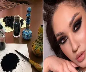 درست کردن سرمه چشم در خانه / با سرمه زیبایی رو که تایم و قرن نمیشناسه به خودت ببخش