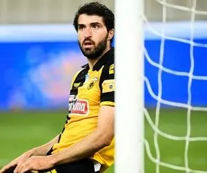 صحنه مشکوک به پنالتی روی انصاری فرد