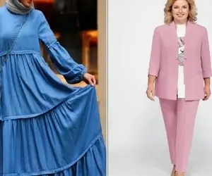 با این رنگ و طرح لباس ها میتونی لاغر و باربی دیده بشی/ رژیم نگیر سبک استایلتو درست کن