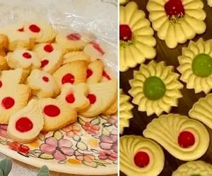 طرز تهیه شیرینی یاقوتی / شیرینی جذاب خونگی مخصوص پذیرایی و جشن