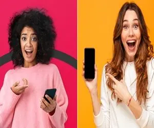 گوشی های مخصوص خانم ها / با اینا هر عکسی که میگیری بذاری اینستا 10 کا فالوور رو شاخشه