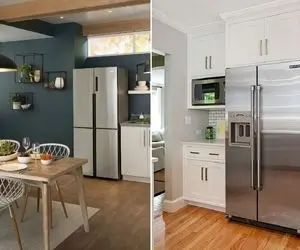 بهترین جا برای یخچال / اگه بذاریش اینجا بعده یه مدت دیگه خوراکیا رو تو دلش سرد نمیکنه