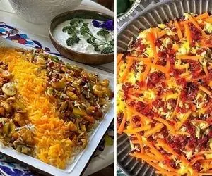 طرز تهیه هویج پلو خوشمزه و لذیذ / بدون گوشت یه غذای فوق العاده آماده کن