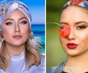 وقتی مینا دلشاد بازیگر ساده ستایش پری دریایی شده؛ تو نقشا ایرونی تو اینستا هالیوودی!