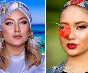 وقتی مینا دلشاد بازیگر ساده ستایش پری دریایی شده؛ تو نقشا ایرونی تو اینستا هالیوودی!