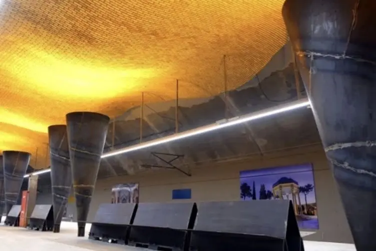 معماری خلاقانه؛ ایستگاه مترو شیراز یجور ساختن انگار تو دل اروپایی 