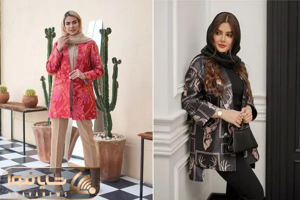 مانتو کتی ژاکارد