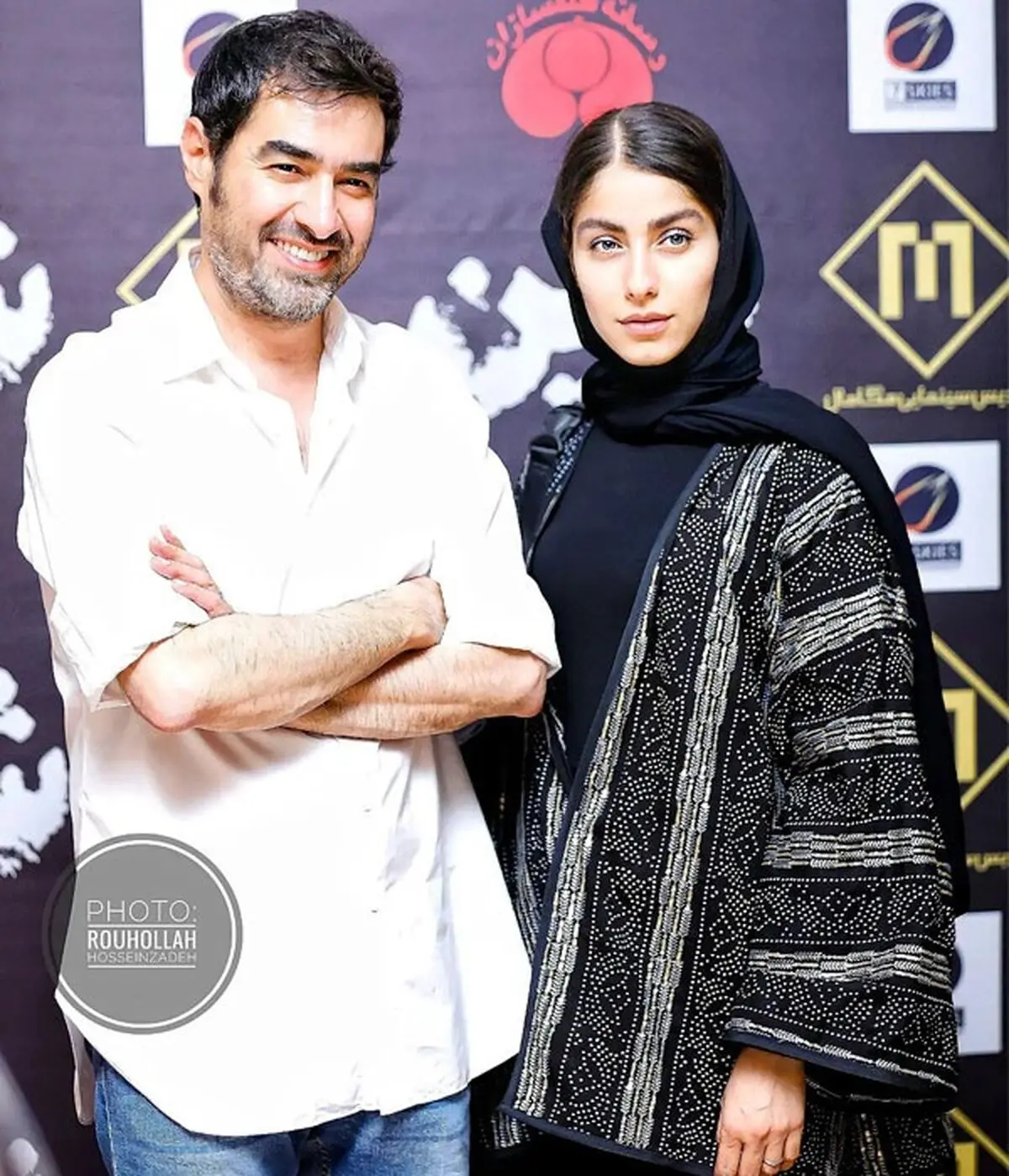 رونمایی+شهاب+حسینی+از+زن+دومش+با+۱۷+سال+اختلاف+سنی!+++عکس