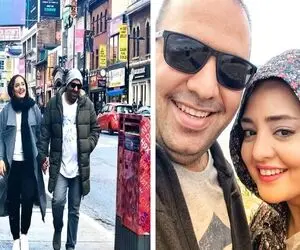 دست "نرگس محمدی" واس عکسای هنری اونور آب خط خورد؛ شوهر جوگیرش اصلا محلش نداد!