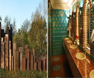 معماری خلاقانه؛ زیباترین توالت‌های عمومی در جهان که بری تو دیگه دل بیرون اومدن نداری