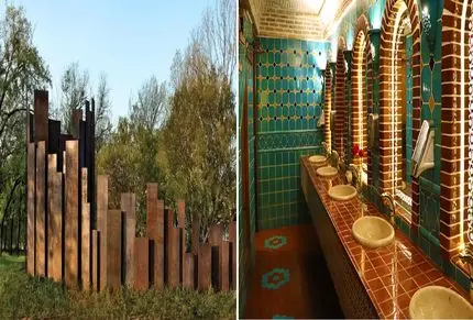 معماری خلاقانه؛ زیباترین توالت‌های عمومی در جهان که بری تو دیگه دل بیرون اومدن نداری