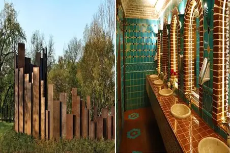 معماری خلاقانه؛ زیباترین توالت‌های عمومی در جهان که بری تو دیگه دل بیرون اومدن نداری