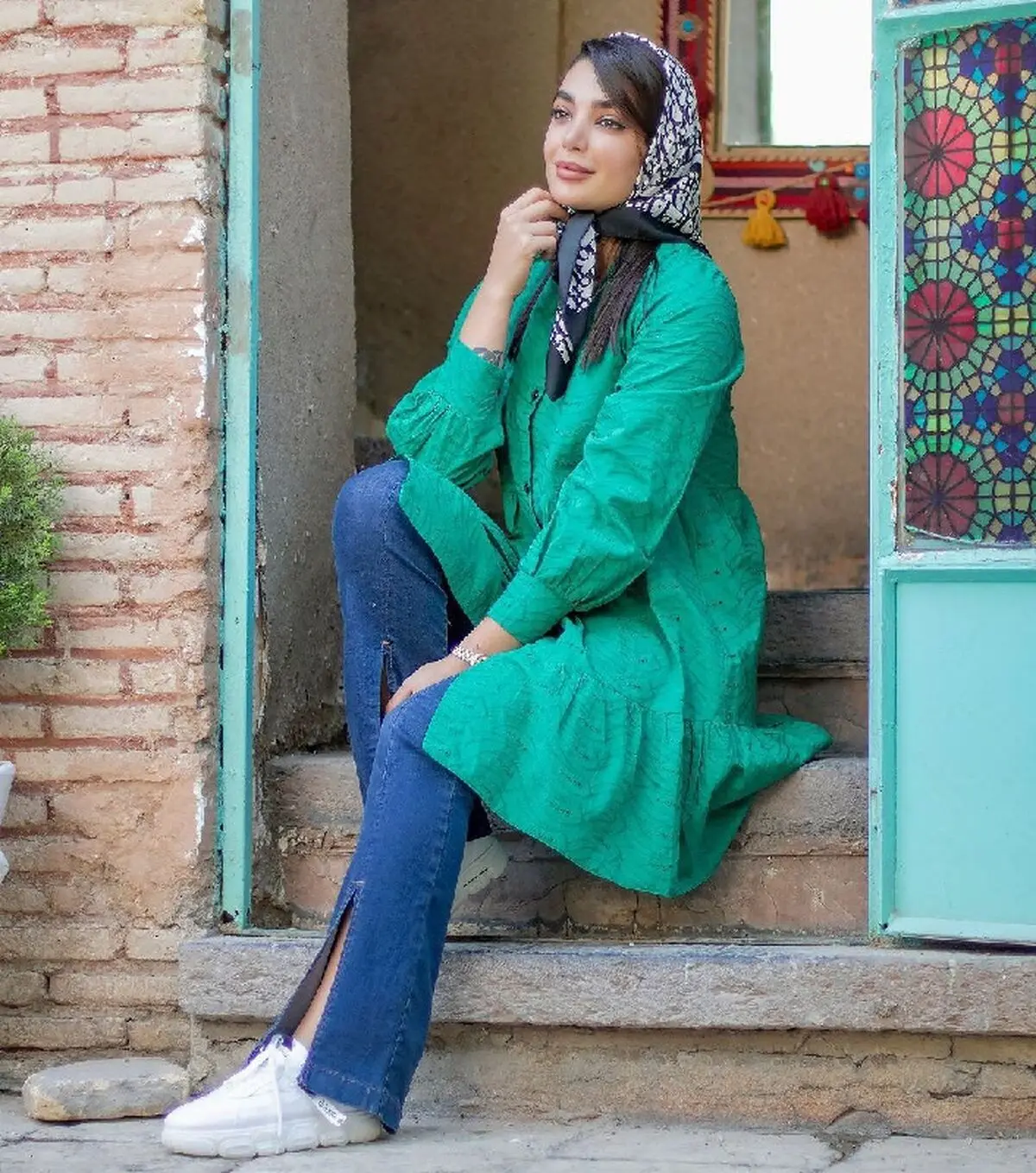 استایل رنگی رنگی