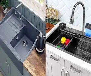 سینک های جدید برای آشپزخانه/ با اینا هر دیقه ظرف شستن واست لذت بخش میشه و غر نمیزنی