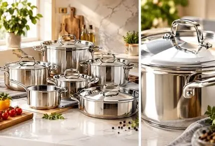 7 روش شناسایی قابلمه استیل اصل و تقلبی؛ خریدی باکیفیت وقتی کدبانو تشخیص رو بلد باشه