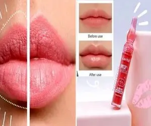 بهترین حجم دهنده های لب / بدون ژل و آمپولو دردسراش لب قلوه ای و برجسته بساز تو سه سوت