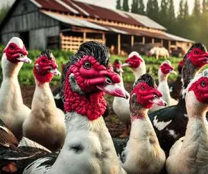 کارخانه حیوانات؛ با تزریق هورمون بوقلمون و خروس پرنده ترکیبی با روزانه 20 تخم خلق کرد