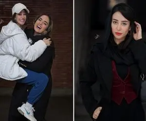 دکور اتاق خواب هنری و زلم زیمبویی الناز حبیبی؛ فرش میلیاردی به جای زمین روی دیوار است