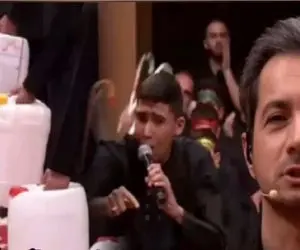 آواز داغدار؛ جوونای خراسان با دبه 20 لیتری یجور شور حسینی بپا کردن شریعتی واج مونده