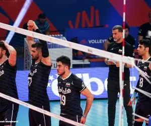 نتیجه نهایی والیبال ایران لهستان لیگ ملت ها سه شنبه 14 تیر