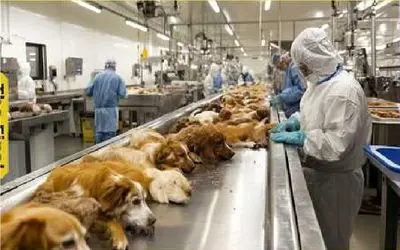 فرآوری سگ؛ فربه‌ سازی سگ نازنازی نه از سر محبت برای طبخ و تجارت