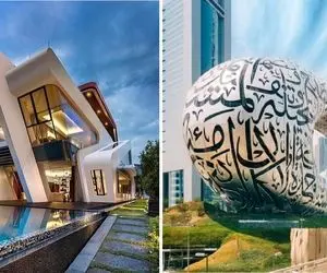 ویلای لاکچری در دبی / گرانترین خانه هایی که دیدنشون برای ما در خواب هم غیر مجازه
