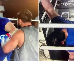 ویدیو کامل مبارزه سجاد غریبی مقابل گوریل قزاق؛ هالک ایرانی افتضاح به بار آورد!