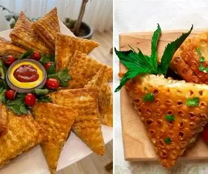 طرز تهیه سمبوسه سوسیس / غذای سنتی رو به روش جدید درست کن و مزه خوبش رو بچش!