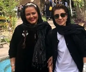 بهاره رهنما با لباس عروس کنار دخترش + ویدئو