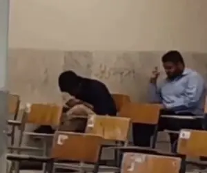 آواز آزار؛ مراقب سرجلسه برا دانشجویی که مونده یچی خوند بیچاره دورشو نگاه کرد بغضی شد