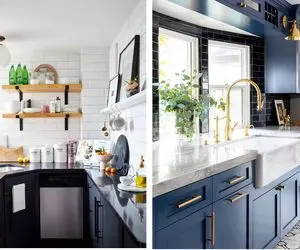 آشپزخانه کوچک خود را بزرگ جلوه دهید/ ایده‌های کاربردی طراحی آشپزخانه