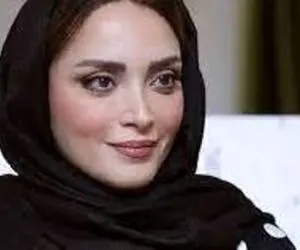 خانم بازیگر در کنار حیوان خانگی‌اش+عکس