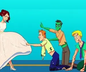 هوش تصویری؛ اگه  هوشت داره فوران میکنه سریع بگو کدوم از این زامبی ها داماد عروس خانومن؟