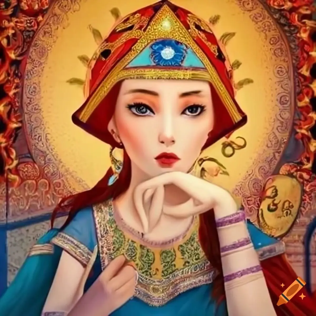 craiyon_154858_traditional_Kazakh_fairy_tale