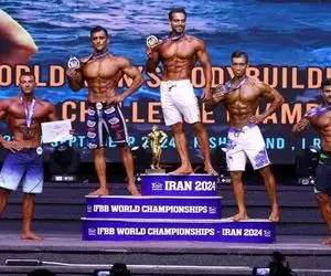 ایران قهرمان پرورش اندام جهان شد!