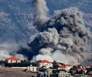 حملات سنگین رژیم اسرائیل به لبنان با ۲۰ حمله هوایی