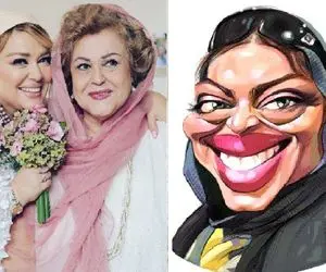 شاخ بازی "رهنما" بعد اون همه فحش؛ مامانشم چه بَزک کرده و غلیظه!