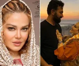 ژست برگ ریزون بهاره رهنما تو بغل حاجی! +عکس