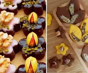 طرز تهیه شیرینی اتابکی در فر و در قابلمه / دستور پخت راحت و اندازه ها با لیوان