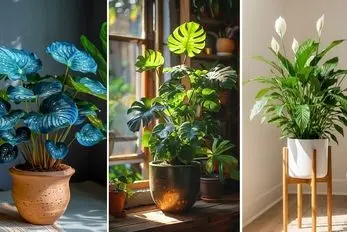 7 گیاه آپارتمانی خنک کننده نشیمن خونه؛ هفته ای یکبار بهشون آب بدی کافیه خوشگلن و مفید