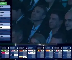 لبخند قلعه نویی بعد از اعلام گروه ایران در جام جهانی ۲۰۲۶ همه‌چیز را گفت