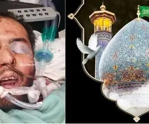 ویدیو کامل لحظه هلاکت تروریست حرم شاهچراغ 