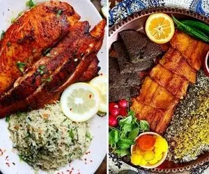 طرز تهیه شوید پلو با ماهی قزل آلا سریع و خوشمزه + بهترین روش برای مزه دار کردن ماهی