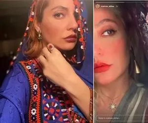 وقتی مهناز افشار داره دید میزنه و لپش گل میندازه؛ اندر احوالات خاص خانم