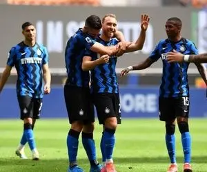 اینتر با 5 گل اودنیزه را شکست داد