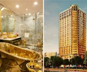 نگاهی به اولین هتل طلایی جهان در ویتنام